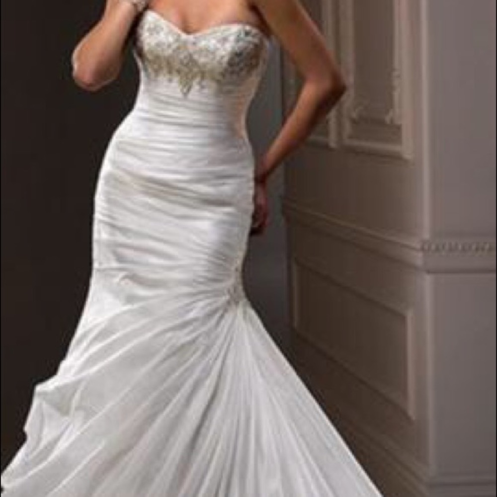 Maggie Sottero Wedding Dress “Adeline” couture collection